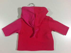 Jacket in warm cotton with hood