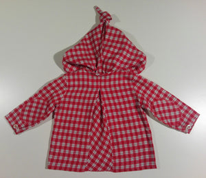 Shirt in flanel with patches on the sleeve