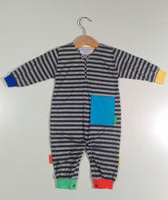 Load image into Gallery viewer, Onesie in cotton with pockets
