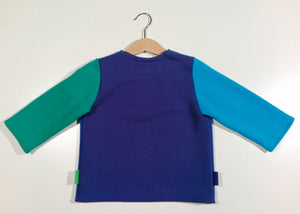 Long-sleeved sweater in cotton (thick)