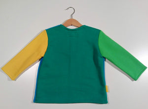 Long-sleeved sweater in cotton (thick)