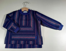 Load image into Gallery viewer, Warm Blue wintersweater in wool
